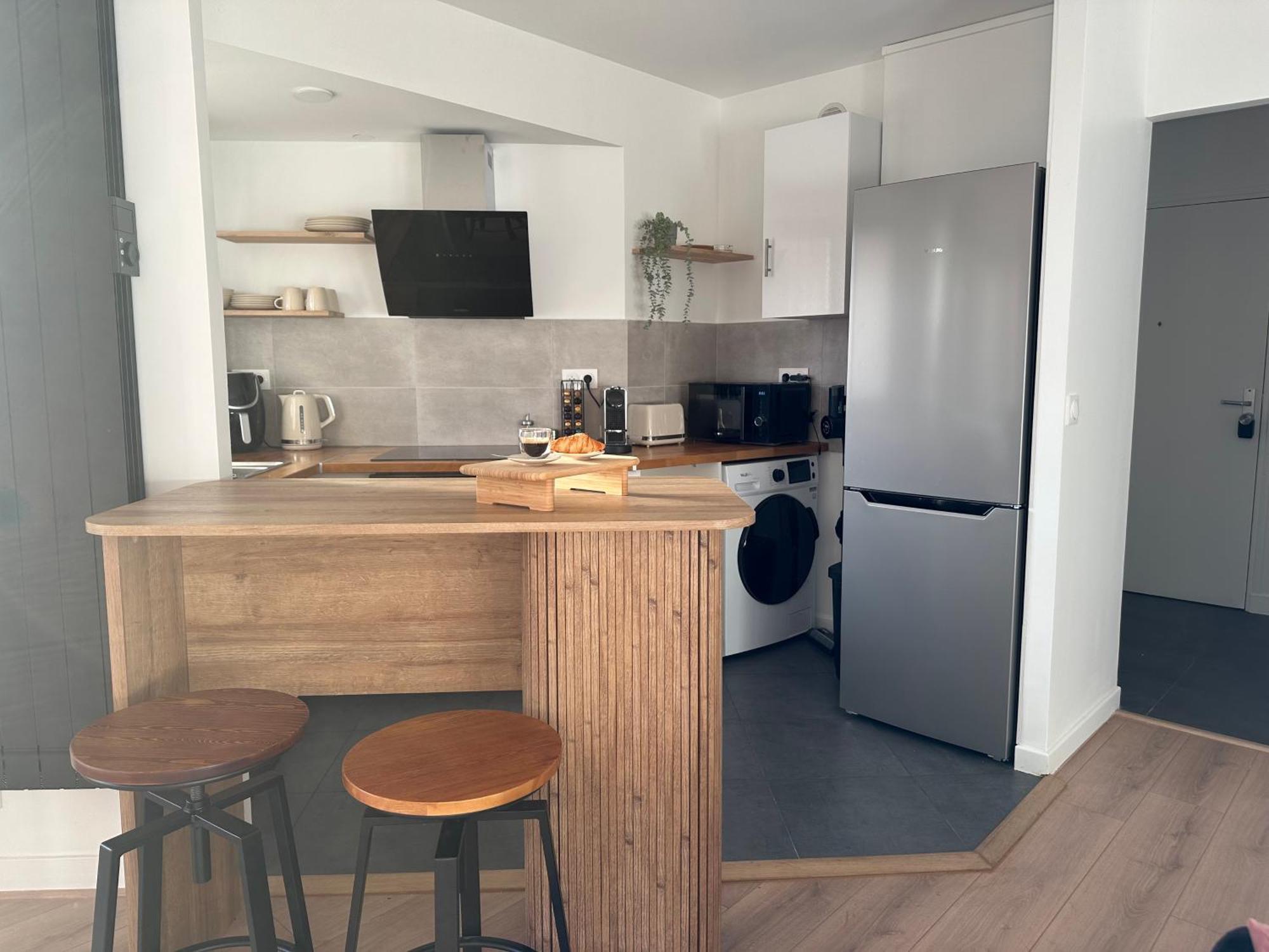 Appartement Proche Paris-Aeroport Cdg-Gare-Disney Villiers-le-Bel Buitenkant foto